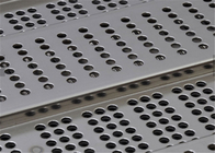 Perforowane metalowe panele o okrągłym otworze Średnica 5 mm dla przemysłu Dekoracyjne