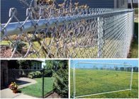 Użytki zielone Użyj ogrodzenia z siatki drucianej / ogrodzenia z ogniwa łańcucha Zielony powlekany pcv o wysokości 1,2 m
