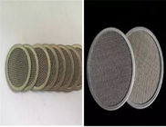 Okrągły arkusz filtra ze stali nierdzewnej o średnicy 250 mm i grubości 2 mm