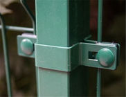 50mm otwór Zielony kolor Powlekany siatką druciany uchwyt z siatki Prosty uchwyt