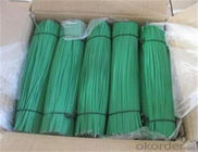 ISO9001 0,3 mm-6,00 mm Drut stalowy powlekany PVC w kolorze zielonym do projektu wiązania