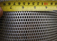 Grubość 2,5 mm, perforowana metalowa siatka z dużym otworem