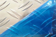 Dekoracja Antypoślizgowa aluminiowa płyta bieżnika z dwoma prętami o grubości 1,5 mm