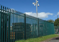 D Sekcja Zielona, ​​malowana proszkowo stalowa palisada ogrodzenia z siatki drucianej