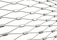 Wysoka wytrzymałość SS316 Diamond Hole Ferrule Wire Cable Balcon Infill Net