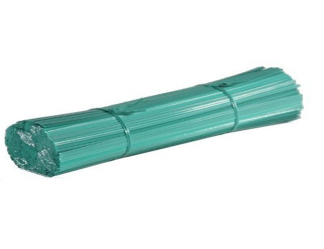 ISO9001 0,3 mm-6,00 mm Drut stalowy powlekany PVC w kolorze zielonym do projektu wiązania