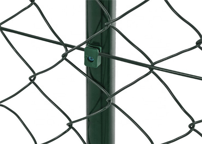 9 Gauge 8ft 50x50 Iron Chain Link Fence Bezpłatna próbka