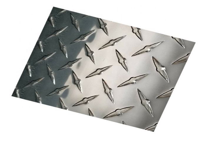 Blacha aluminiowa z wytłaczanym bieżnikiem diamentowym OEM o grubości 0,2 mm