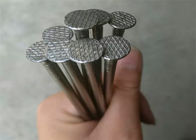Polerowane powierzchnie Typowe żelazne gwoździe Płaska głowica Typowa wytrzymałość na rozciąganie do budowy