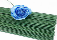 18 Gauge Green Straight Cut Kwiaciarnia 50 szt. Drut pokryty papierem o długości 60 cm
