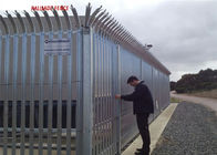 Q235 Ciężkie ogrodzenie palisadowe ze stali ocynkowanej Łatwy montaż