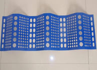 Szerokość 900 mm Grubość 1,5 mm Panele przeciwwiatrowe Trzy szczytowe niebieskie