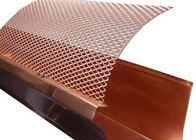 Dekoracja panelu ściennego o grubości 1500 mm z siatki aluminiowej o grubości 0,5 mm