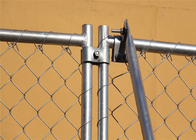 Panele Tymczasowe ogrodzenie z metalowego łańcucha 2,0 mm ISO