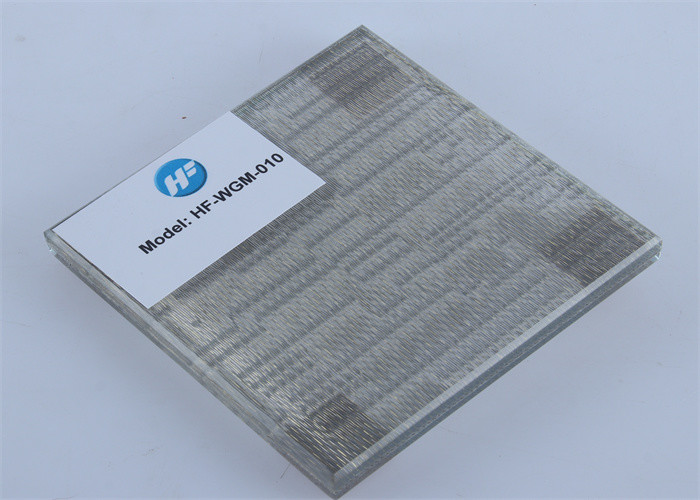 Grubość 8 mm Siatka ze szkła laminowanego Odporny na promieniowanie UV metalowy drut do przegród