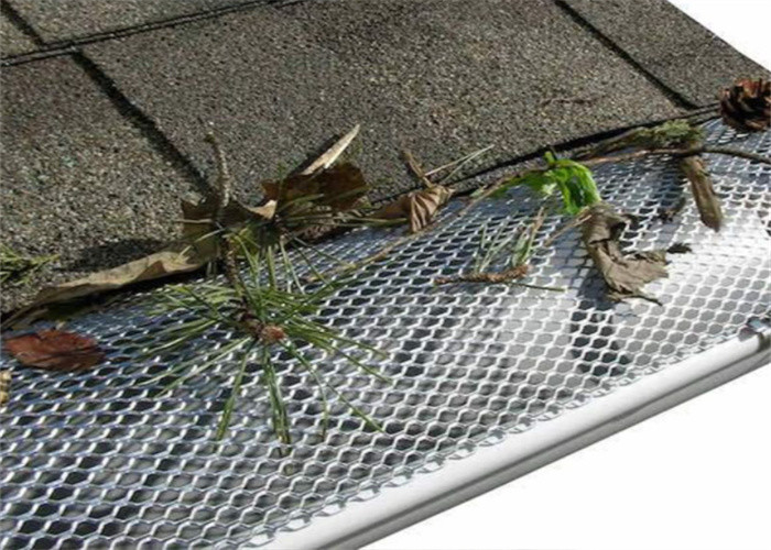 0,8 mm 500 mm Szerokość osłona liścia dachowego Rozszerzona metalowa siatka filtracyjna zapobiegająca zatykaniu